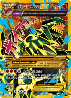 Primal Groudon-EX (Ancient Origins 97)
