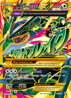 M Rayquaza-EX (Ancient Origins 98)