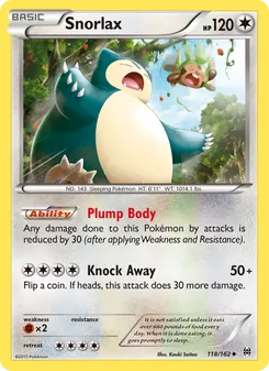 Snorlax (BREAKthrough 118)