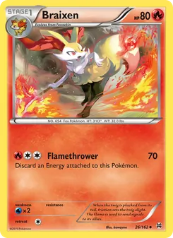 Braixen (BREAKthrough 26)
