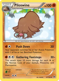 Piloswine (BREAKthrough 81)
