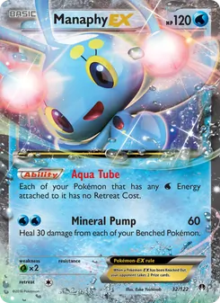 Manaphy-EX (BREAKpoint 32)
