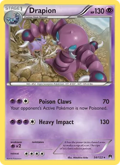 Drapion (BREAKpoint 54)